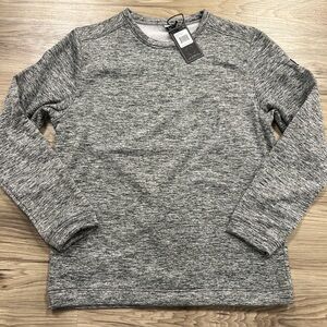 Strafe Tech Crewneck Long Sleeve Sweatshirt Charcoal Men’s Large 120243 $149 NWT
